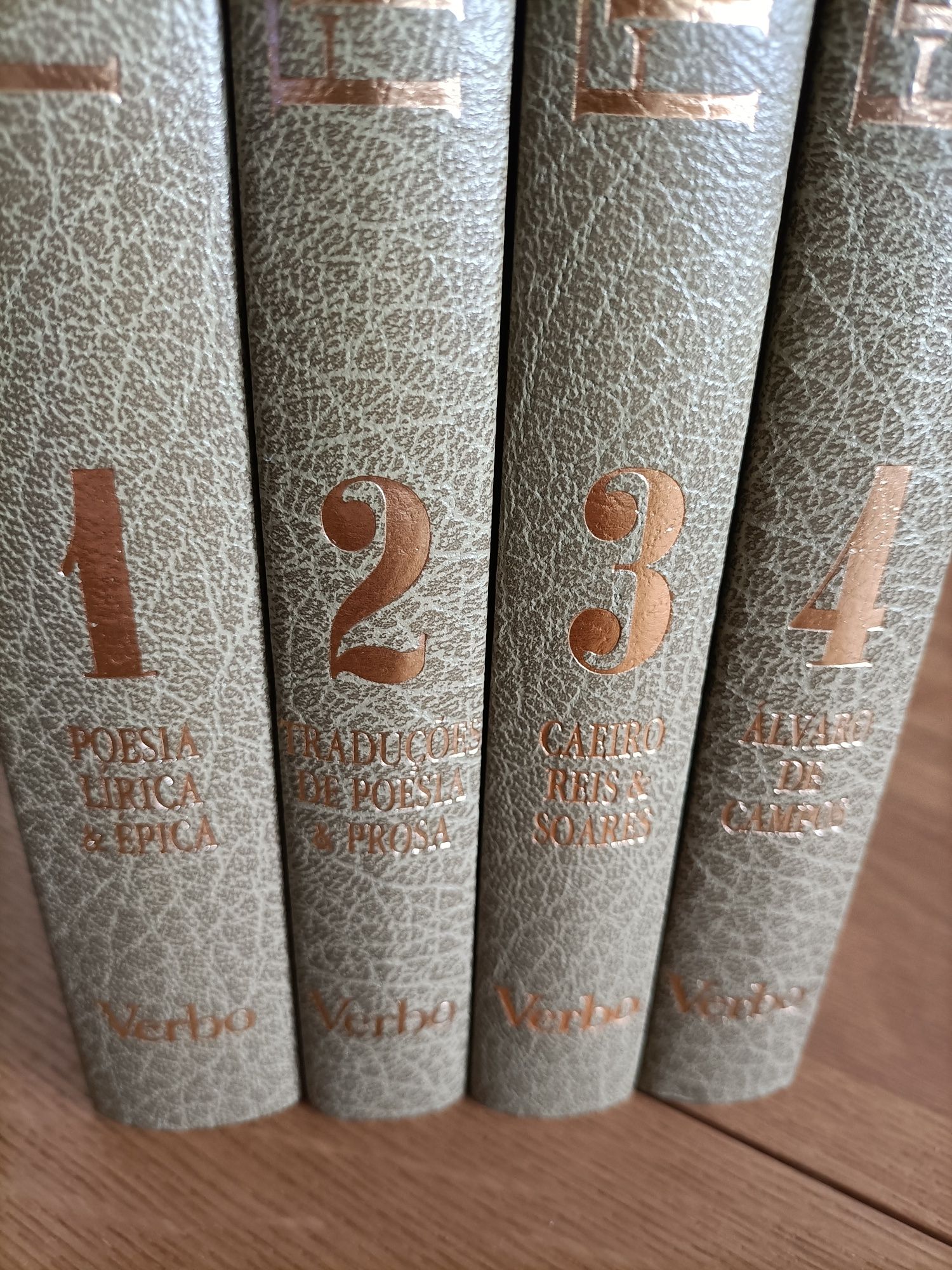 Obras escolhidas de Fernando Pessoa 4 volumes