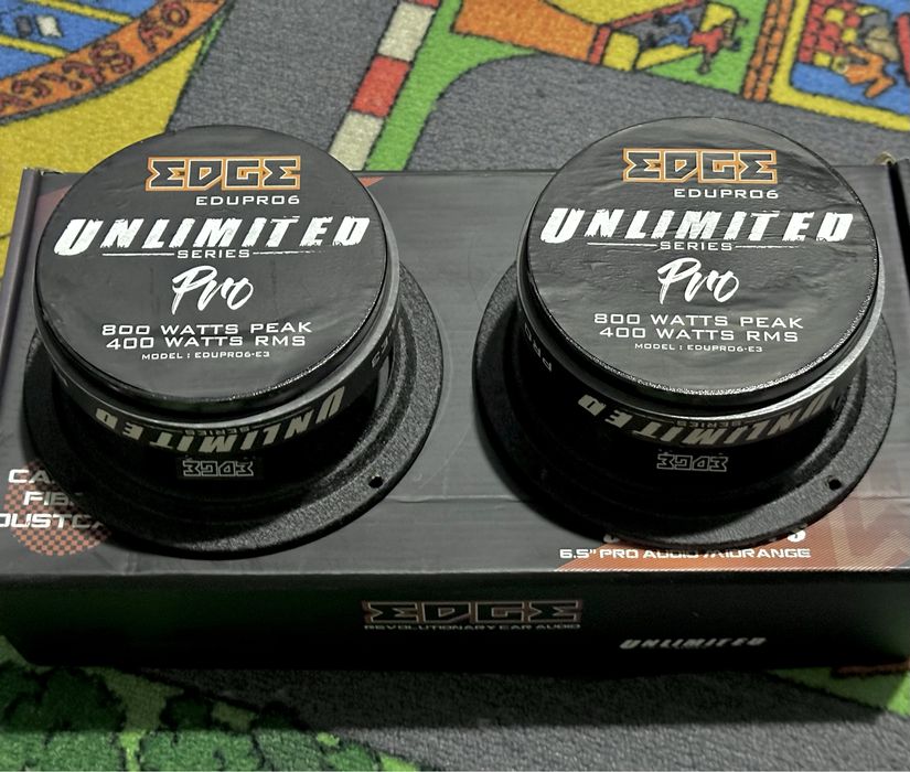 Естрадні динаміки EDGE EDUPRO6-E3 rms 400w!