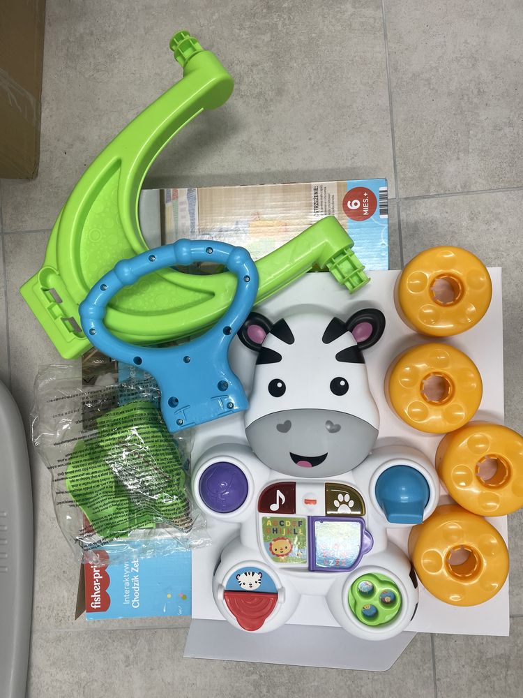 Fisher-Price, Zebra, interaktywny chodzik