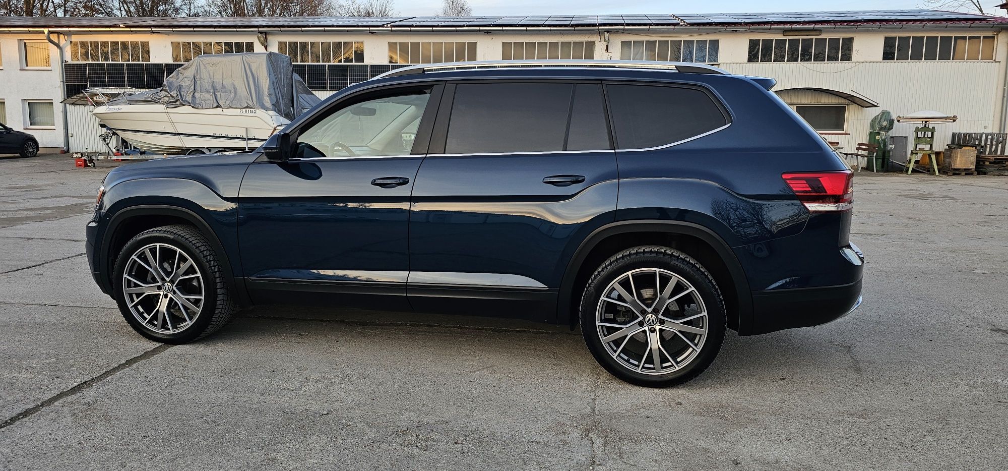 Vw atlas rok 2018 silnik 3.6 benzyna 7-miejsc ładny zamiana