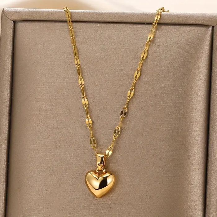 Colar Coração Dourado