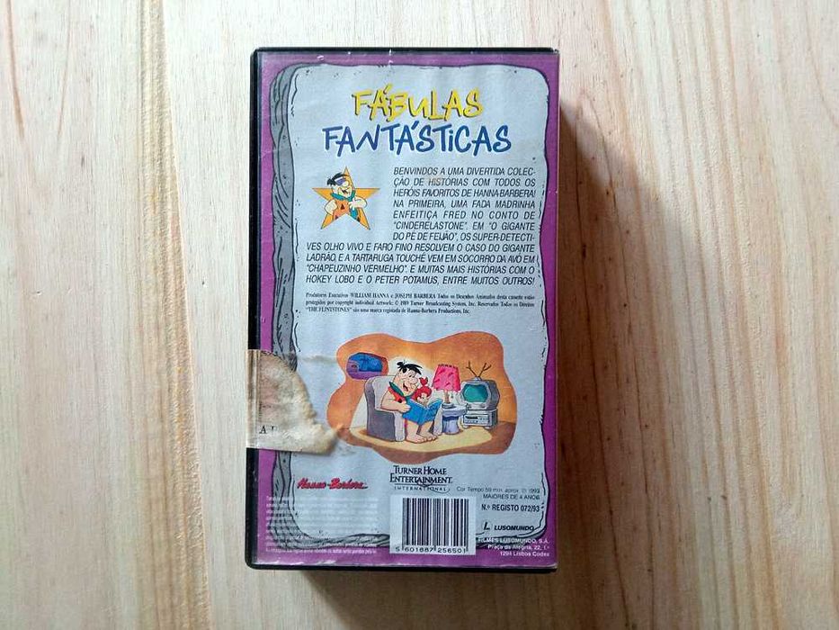 Filme Fábulas Fantásticas - VHS