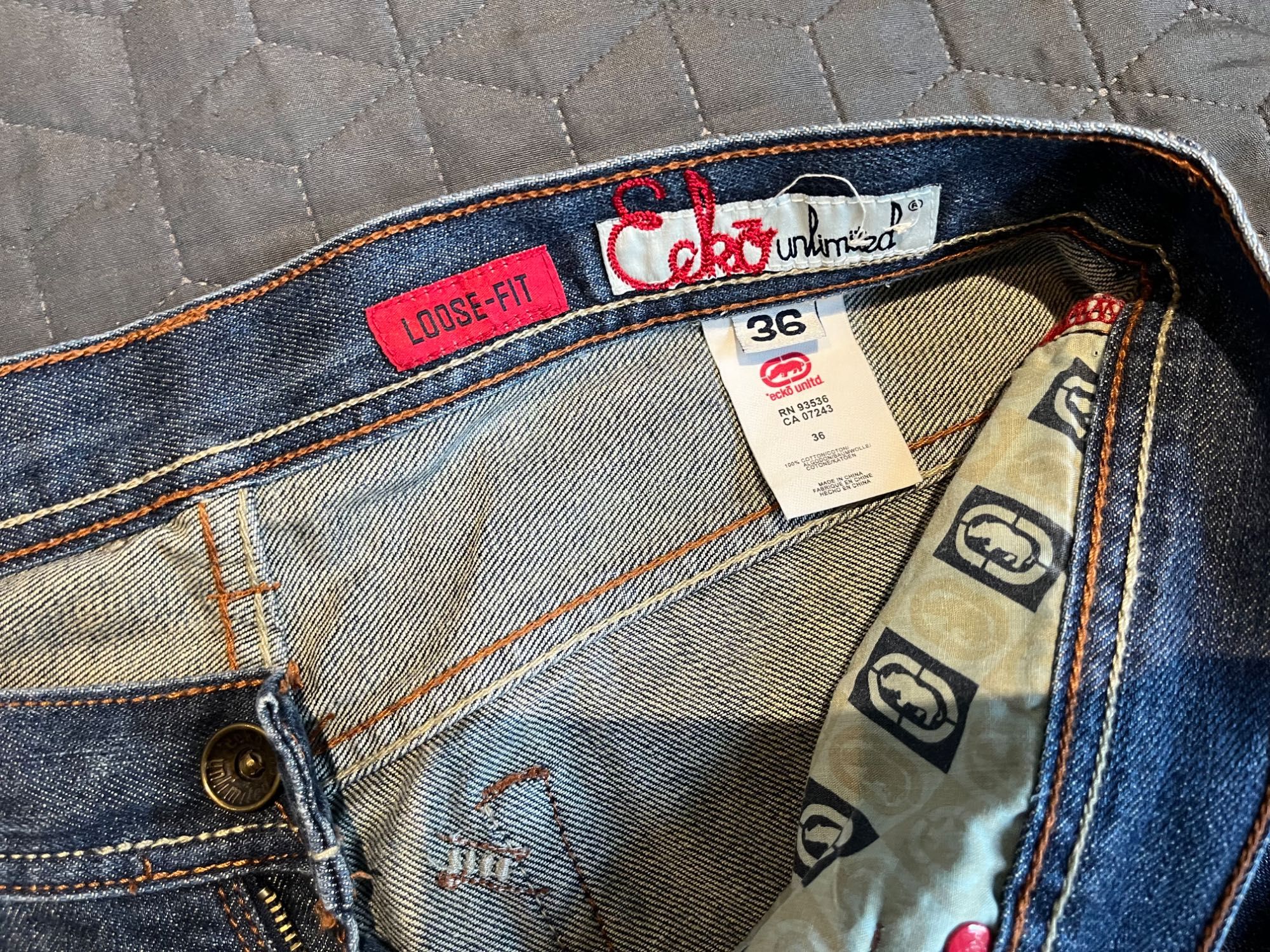 Spodnie jeansowe męskie Ecko unlimited 36