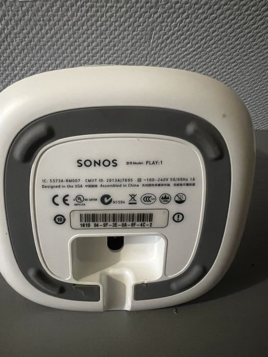 Głośnik aktywny SONOS ONE + uchwyt, multiroom