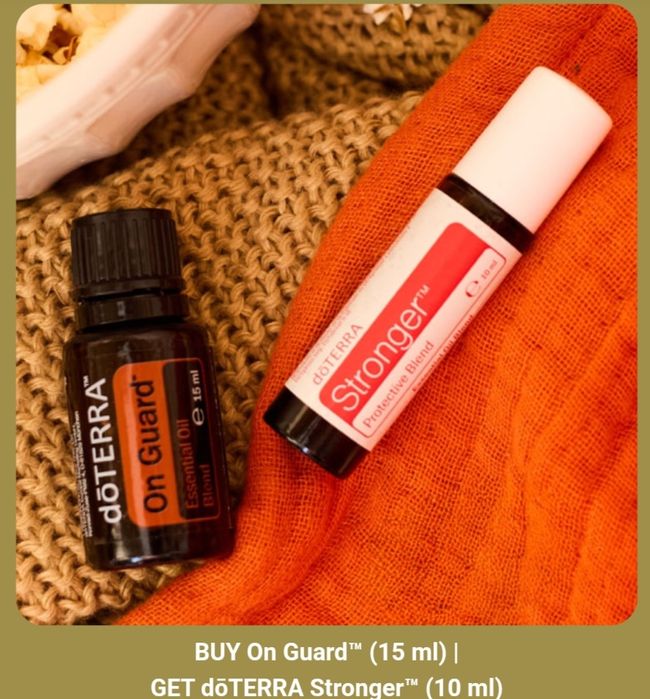 Olejek doterra On Guard + gratis Stronger