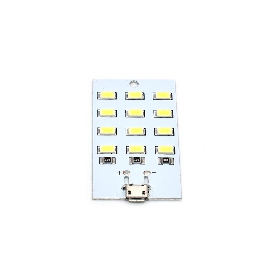 Світлодіодна панель 5v на 8.12.15  LED з мікро USB-виходом