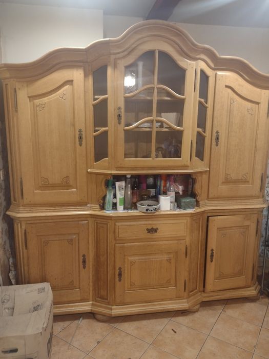 Kredens dębowy Vintage