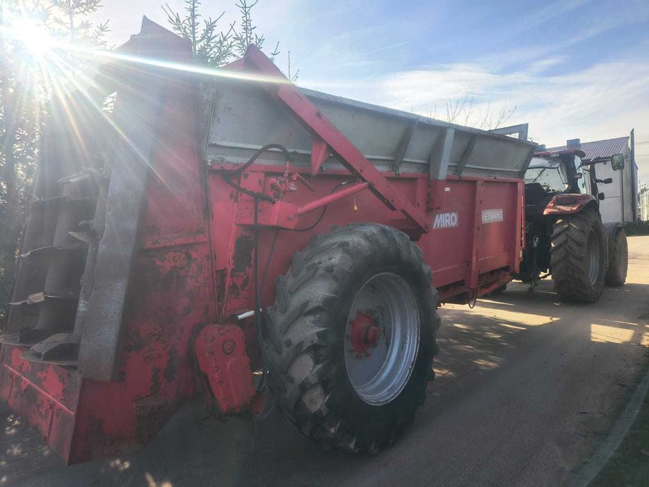 Rozrzutnik obornika heywang Miro sh55/80 klapa 12t Rolland sodimac