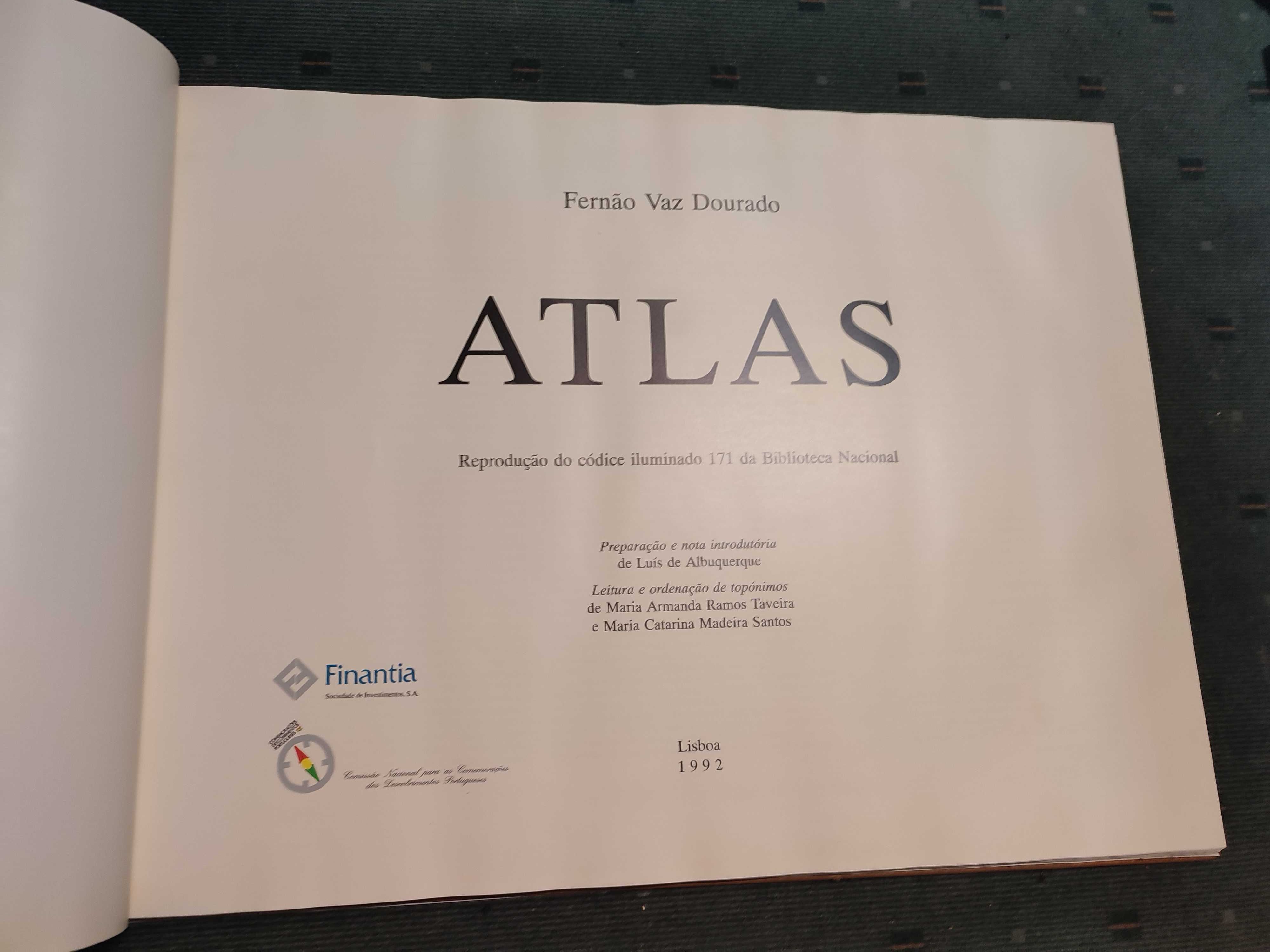 Atlas - Fernão Vaz Dourado - Reprodução do Códice Iluminado 171