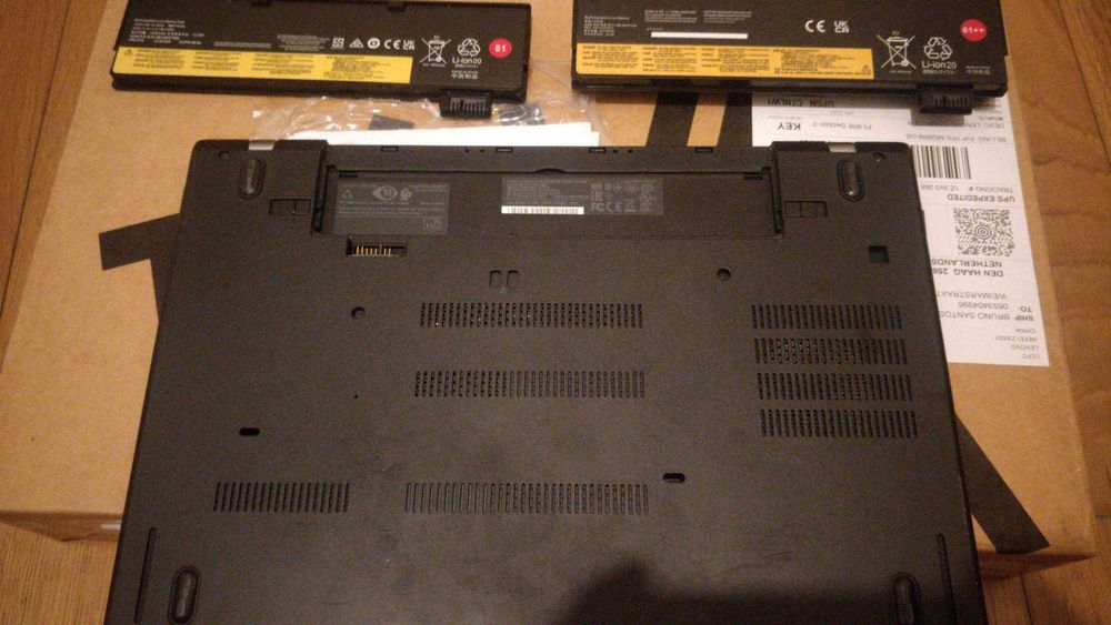 ThinkPad T480 i7-8550U 32GB RAM 1 TB NVMe