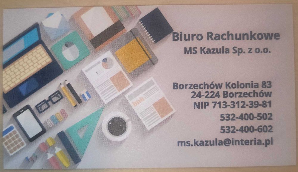 Biuro Rachunkowe MS Kazula Sp. z o.o.
