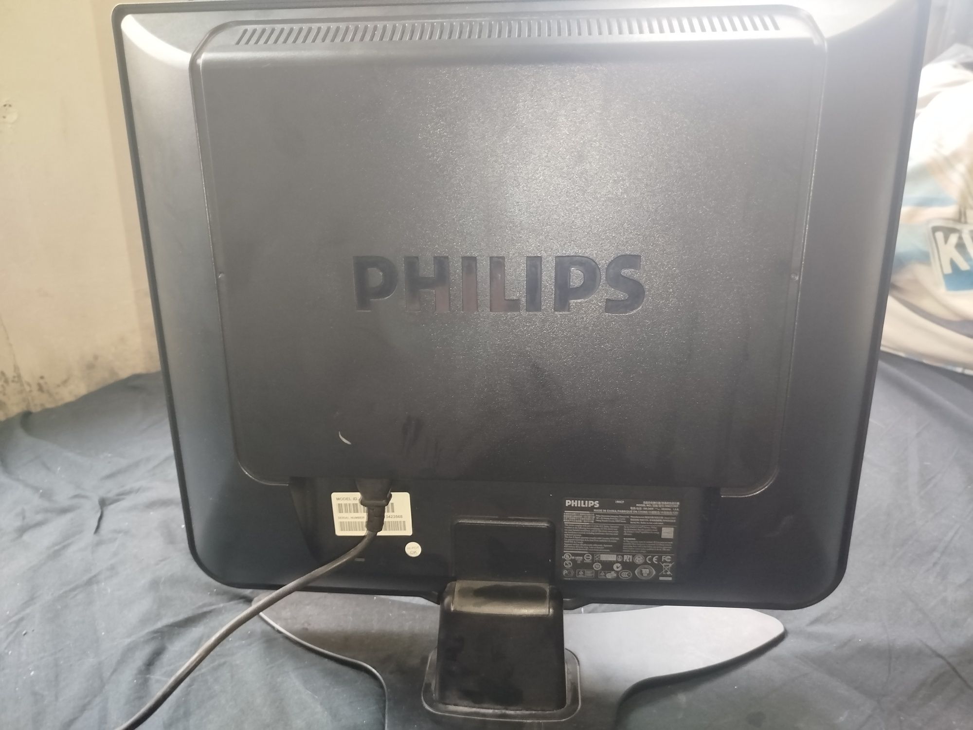 Monitor PHILIPS LCD  Model 190C7FS/00
