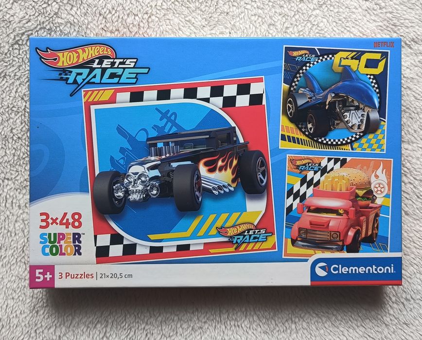 Puzzle Hot Wheels 5+