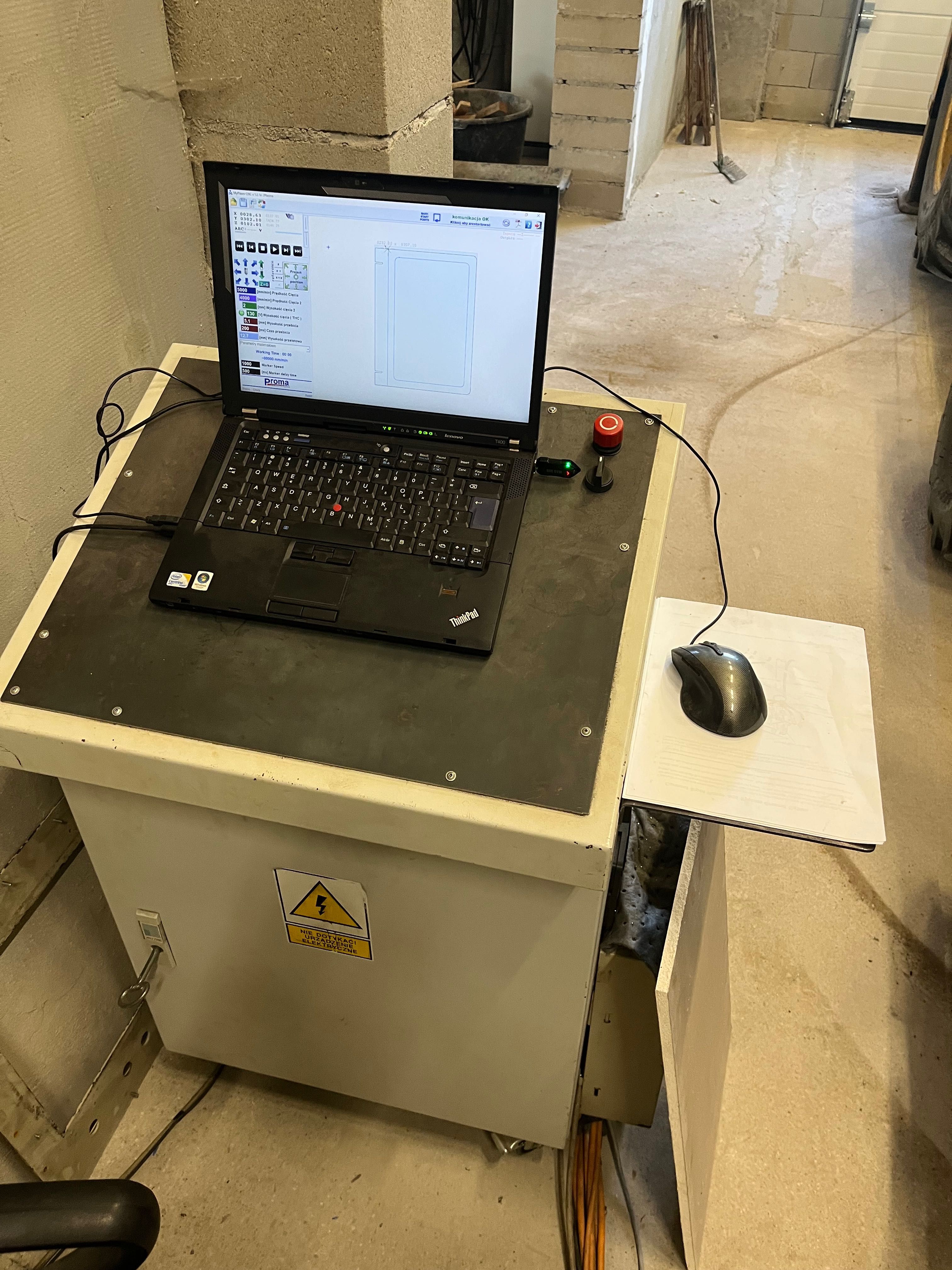 Wypalarka plazmowa CNC (Thermal Dynamics) Stigal