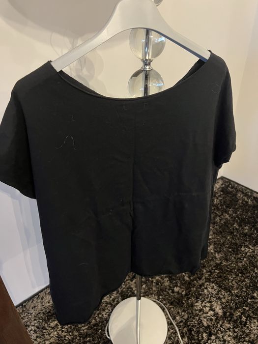 T-shirt czarny twarz, one size, minouu