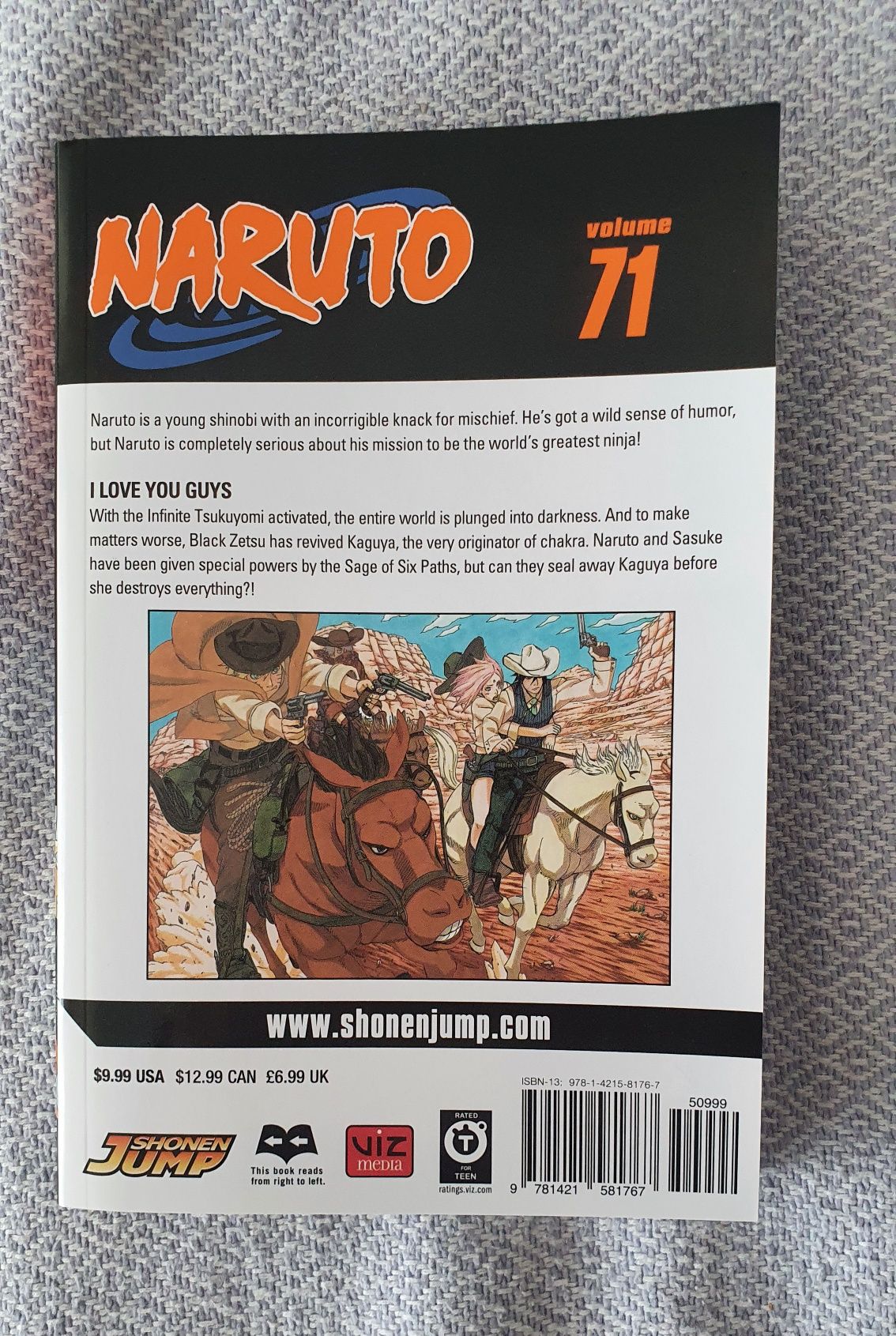 Naruto Manga Vol 71