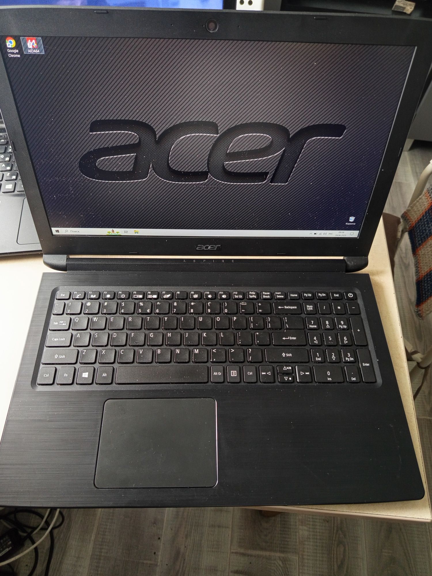 Ноутбук acer aspire