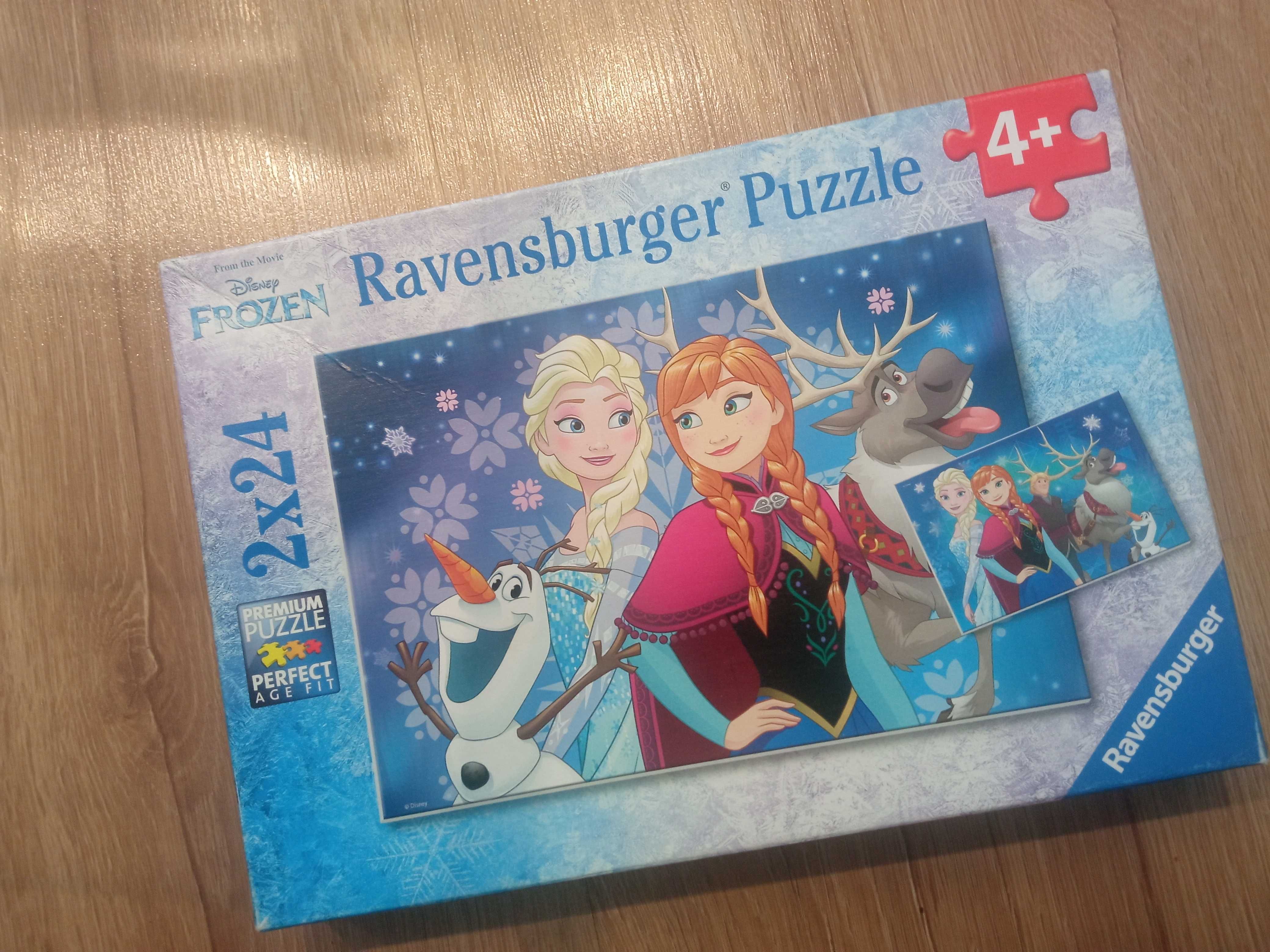Puzzle kraina lodu 4+