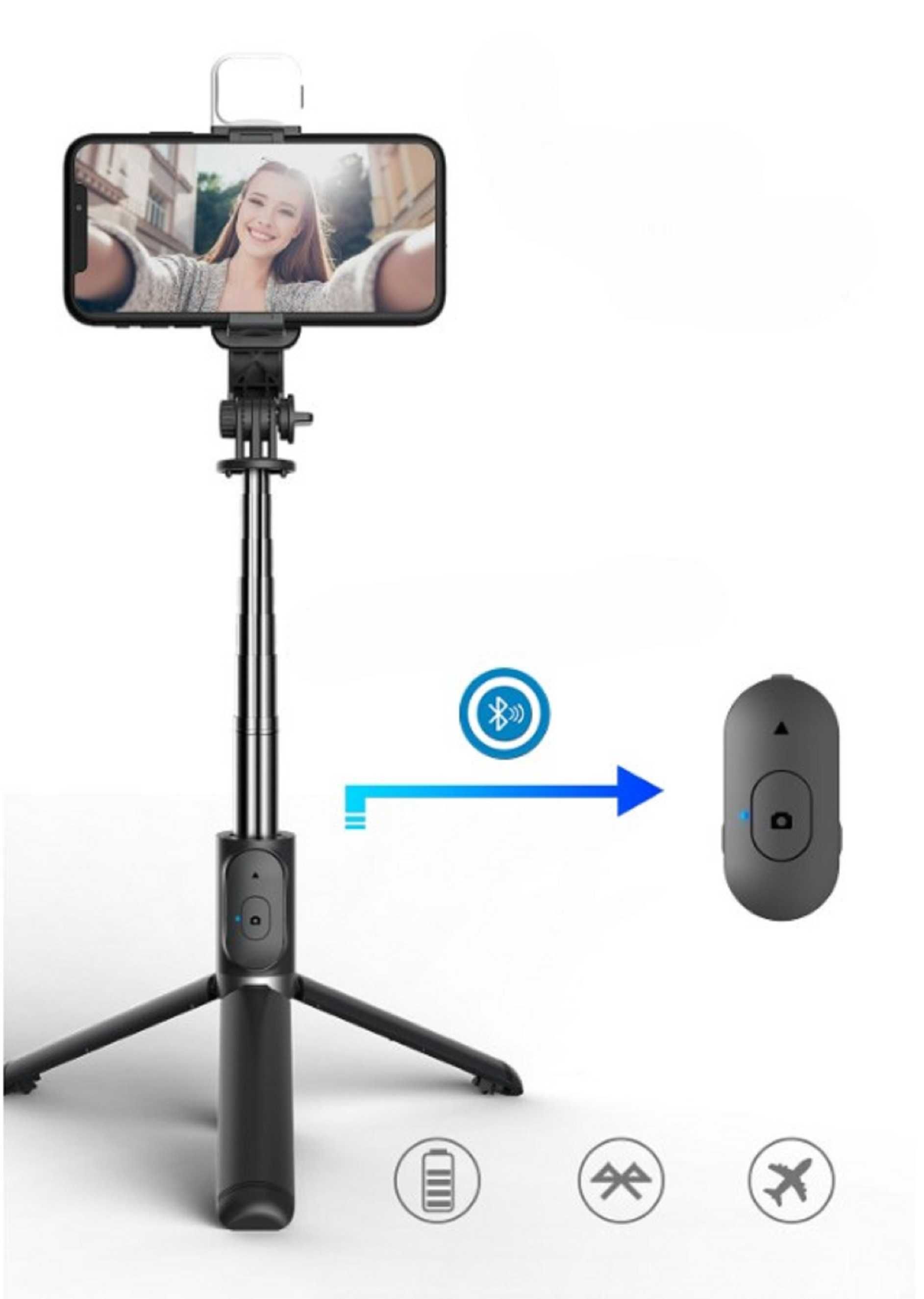 Kijek Selfie Stick do Telefonu statyw uchwyt tripod pilot Bluetooth