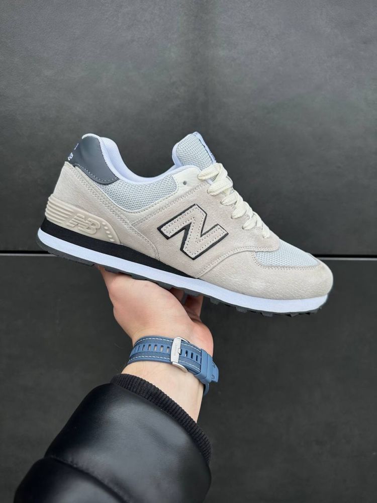 РОЗПРОДАЖ! Кросівки New Balance 574 Beige&Gray | 40 41 42 43 44 ню бал