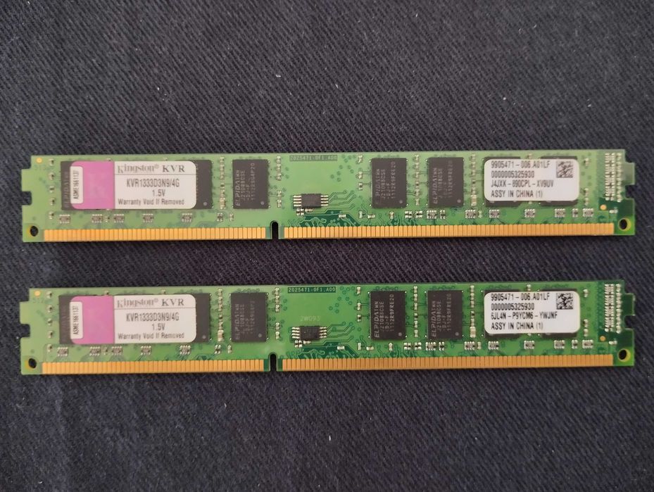 Memórias RAM para PC e Portatil