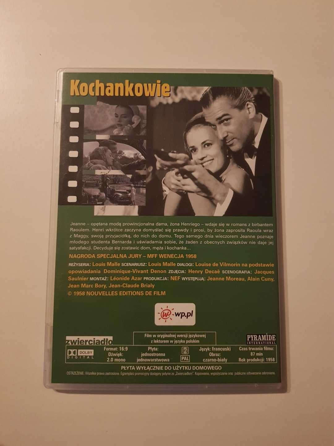 Film DVD Zwierciadło Kochankowie Płyta DVD