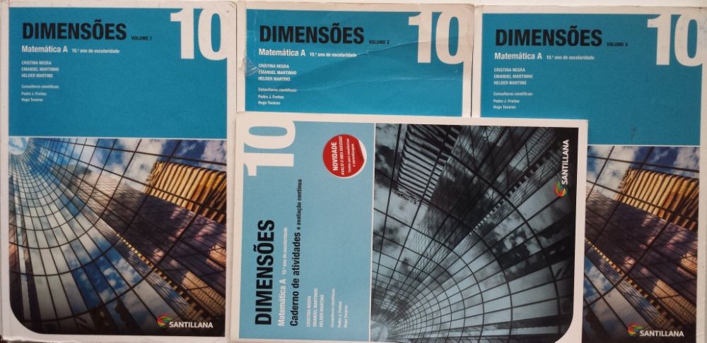 Dimensões - Matemática A - 10 Ano - COMPLETO