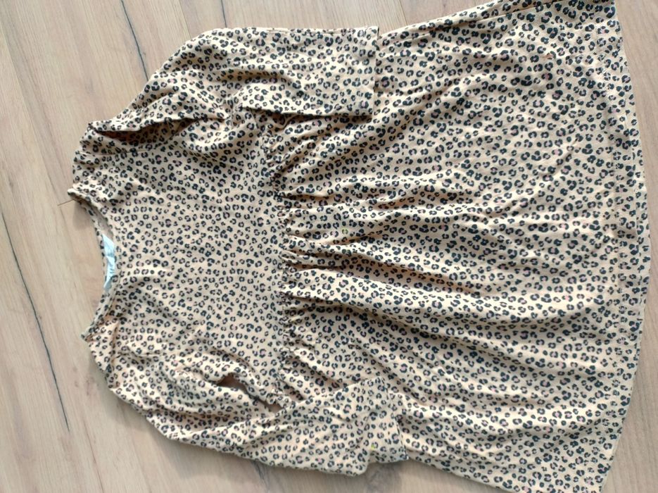 Sukienka w panterkę H&m 98/104