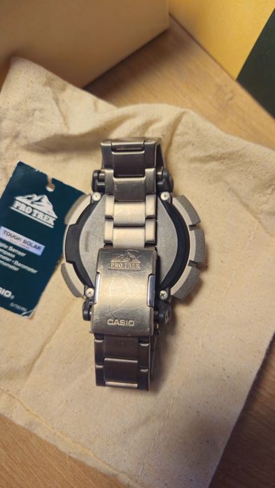 Zegrek Casio ProTrek Tough Solar Titanium PRG-340T-7ER