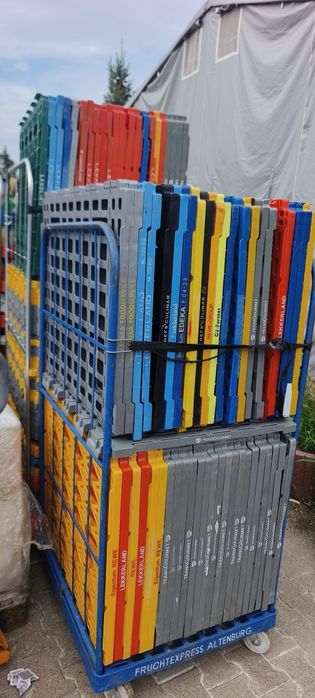 Półki do wózków magazynowych transportowych