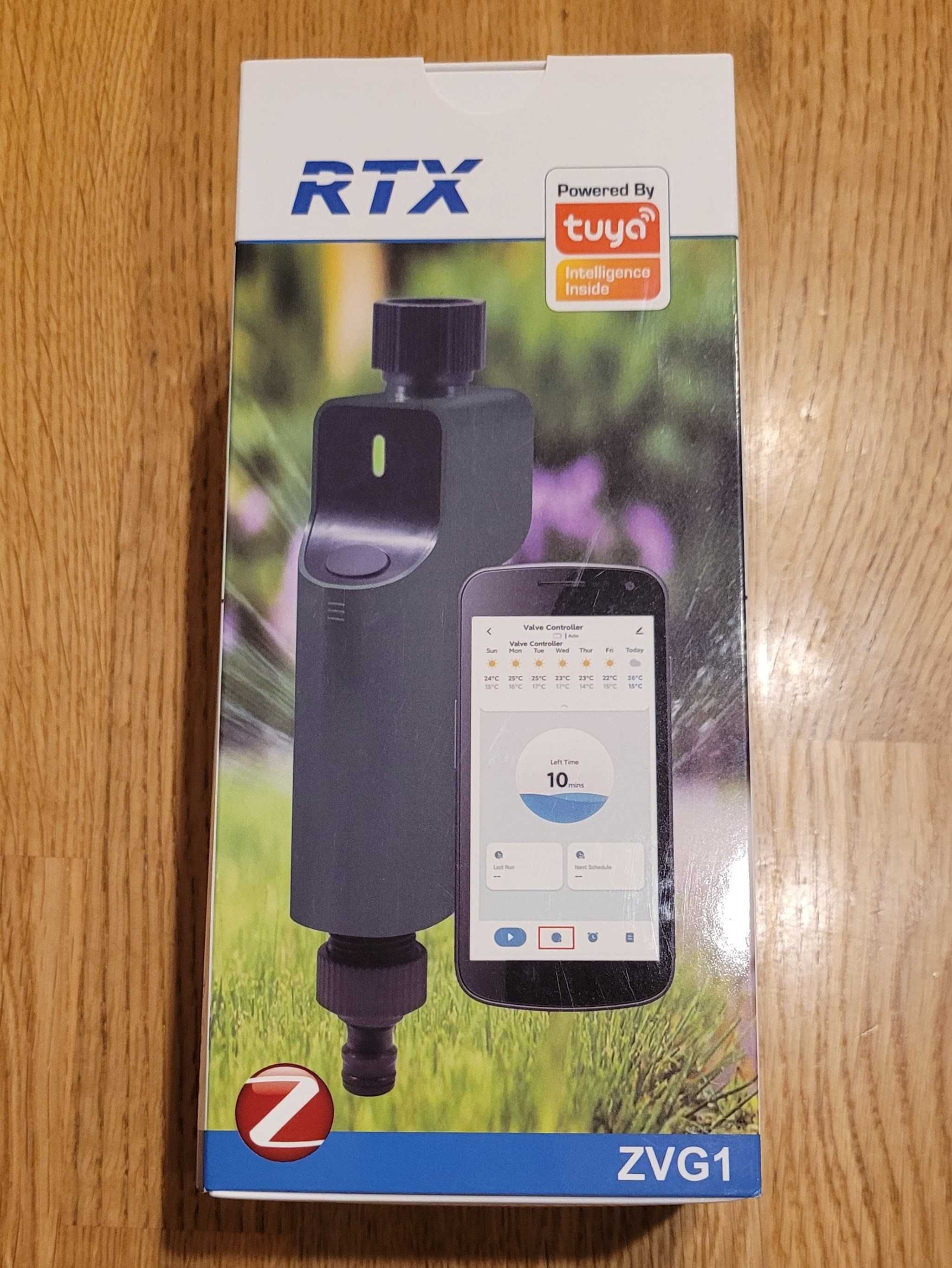 RTX Zawór System Nawadniania Podlewania Ogrodu Tuya Zigbee Pomiar Wody