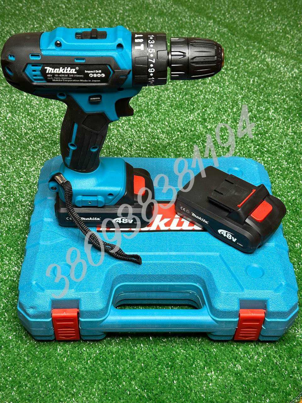 Шуруповерт Makita 40V 5.0AH с набором инструментов Гарантія 12 місяців