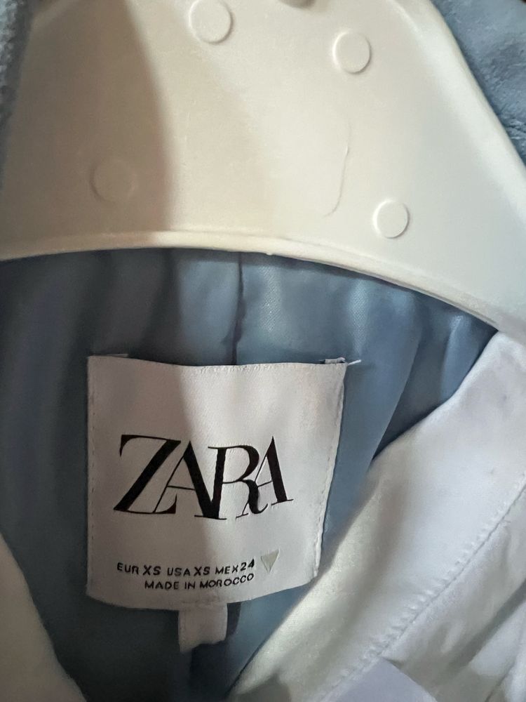 Zara xs marynarka niebieska
