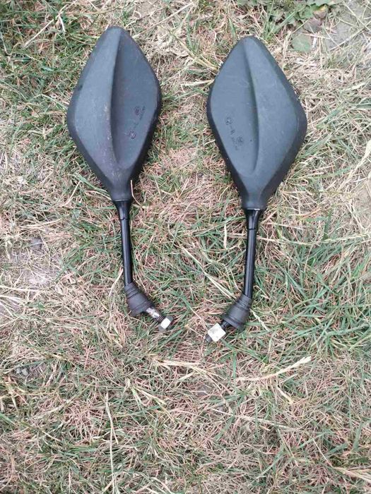 Зеркала черные комплект, м10(левоє)  м8(правоє).