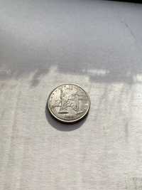 Монета Liberty quarter dollar 2001 ПЕРЕВЁРТЫШ