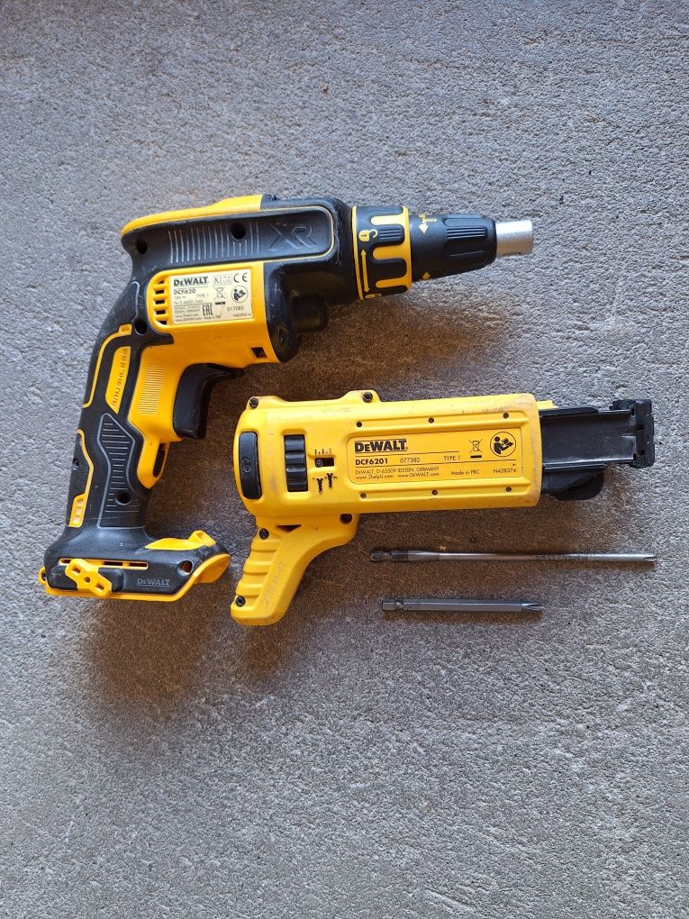 Dewalt DCF620 z automatem plus pojedyncza głowica