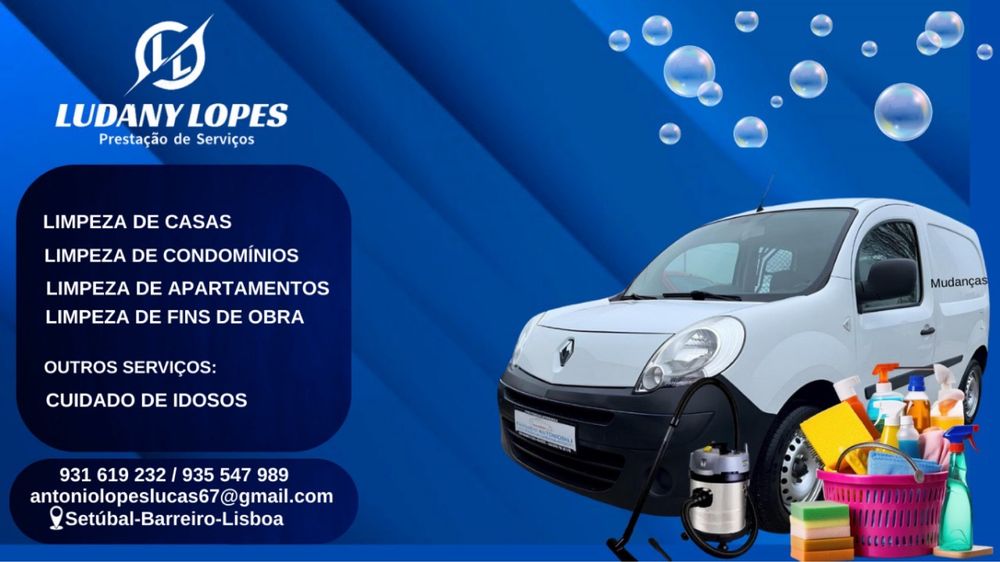 Limpazas em predios-Casas-Obras em varias zonas valor 10€ de