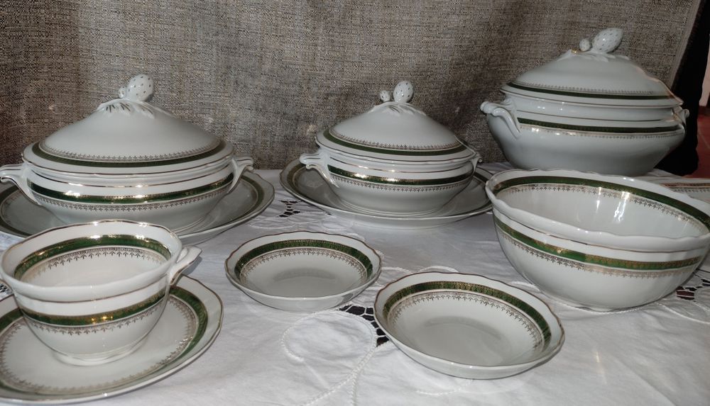 Serviço de jantar da SP, Sociedade de Porcelanas de Coimbra