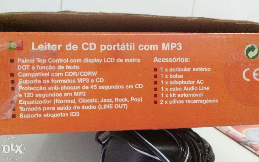 leitor de cd portátil