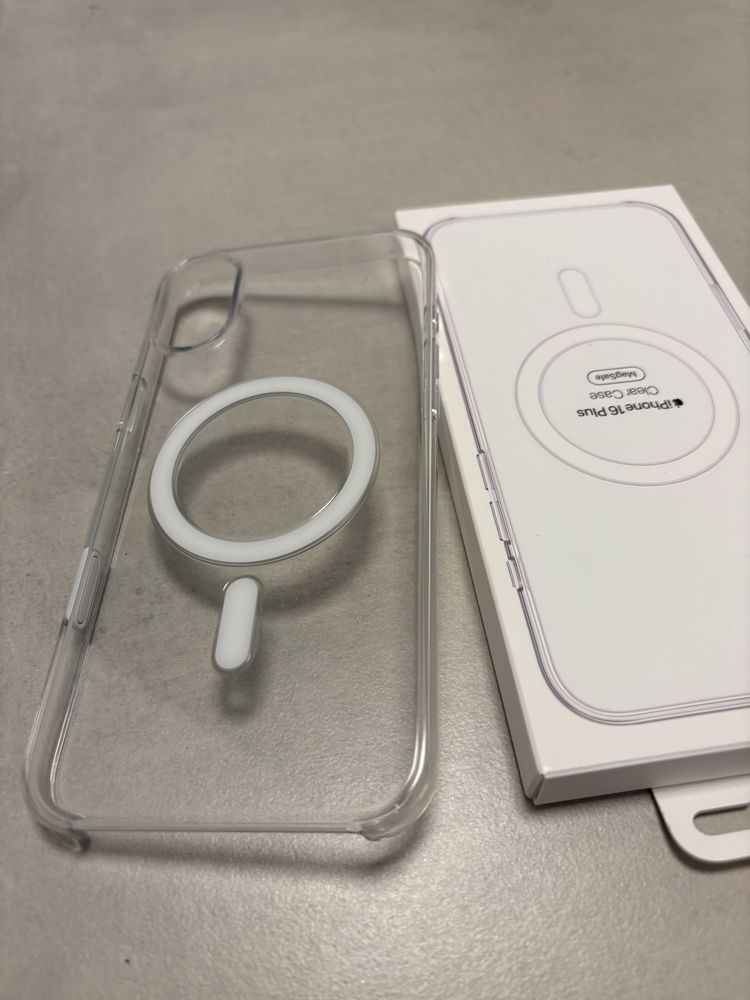 ORYGINAŁ Apple Przezroczyste etui z MagSafe do iPhone’a 16 Plus