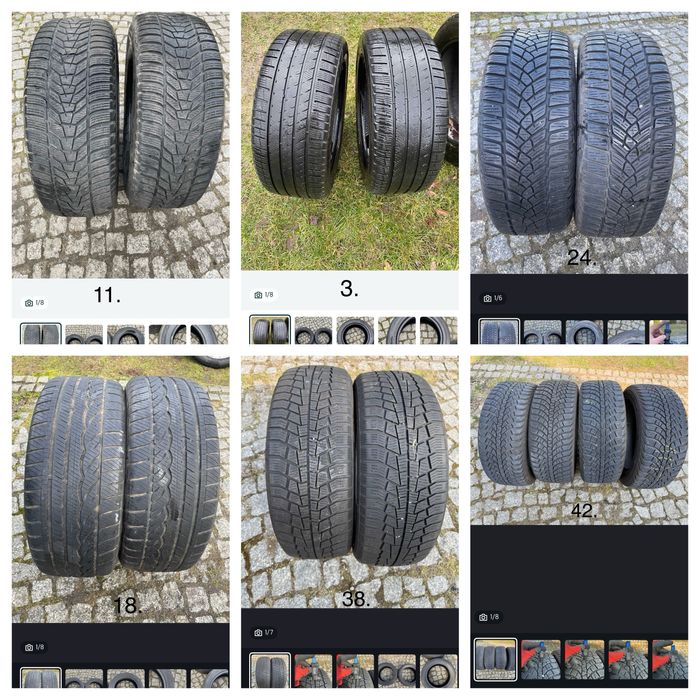 Opony Zimowe R16 R17 R18 R19 Szybka Wysyłka