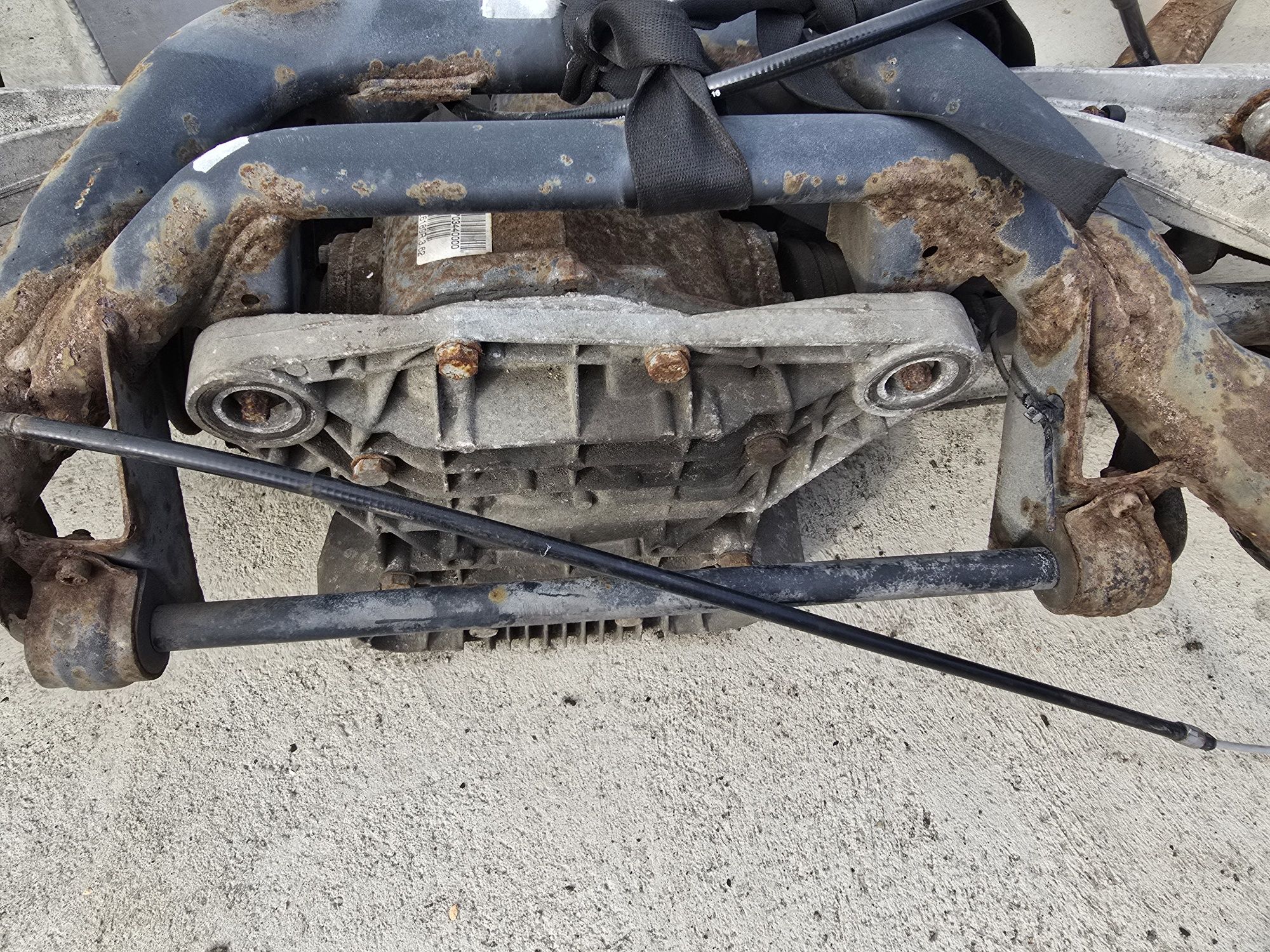 Bmw e46 m3 wozek tylni komplet