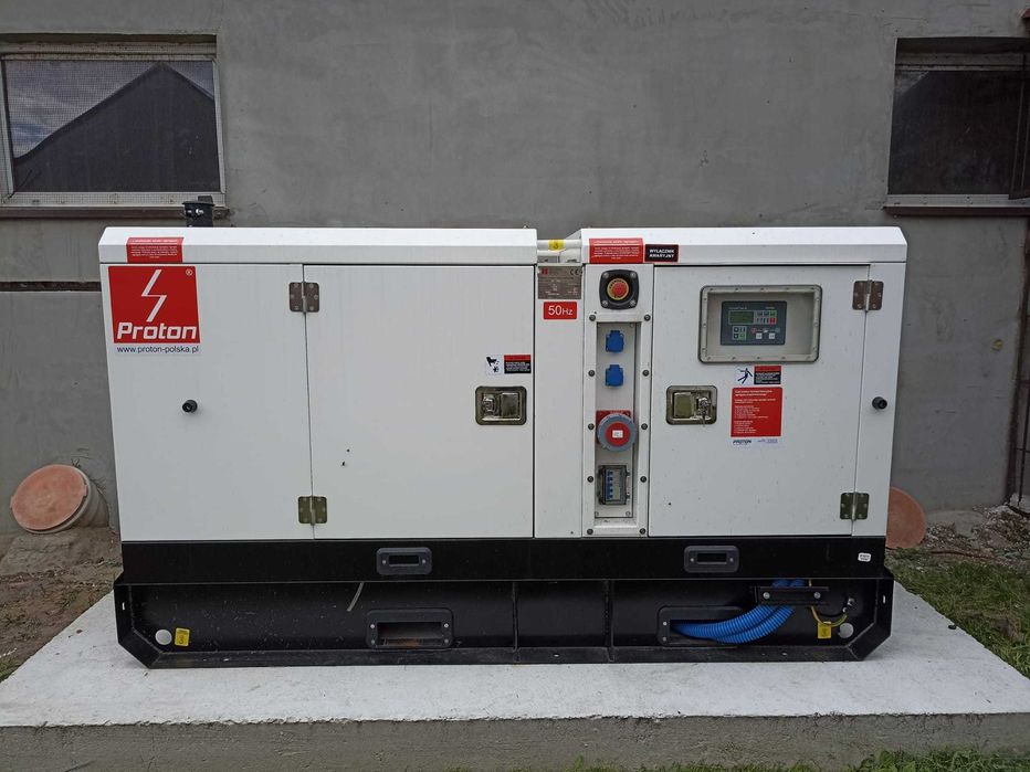 Nowy Agregat Prądotwórczy Proton Diesel Automatyka SZR AVR 100kW 110kW