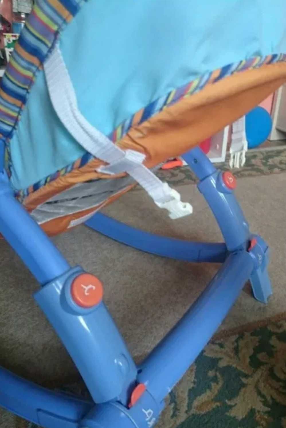 ! Fisher Price *oryg* LEŻACZEK BuJaczEk krzesełko 3w1 wibracje 0-18kg