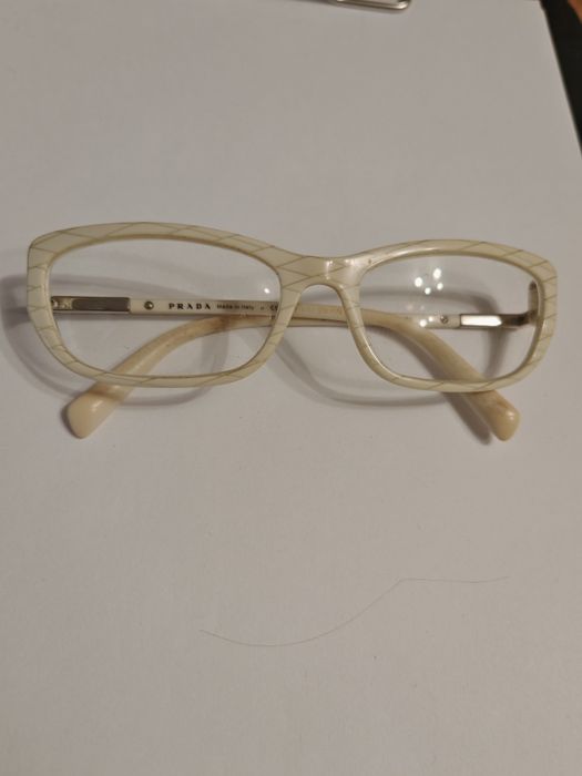 PRADA ecru ORYGINALNE okulary ok. -2,5 dpi