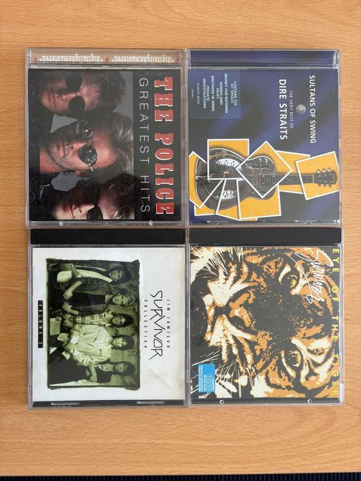 Lote de 12 caixas de CD e DVD