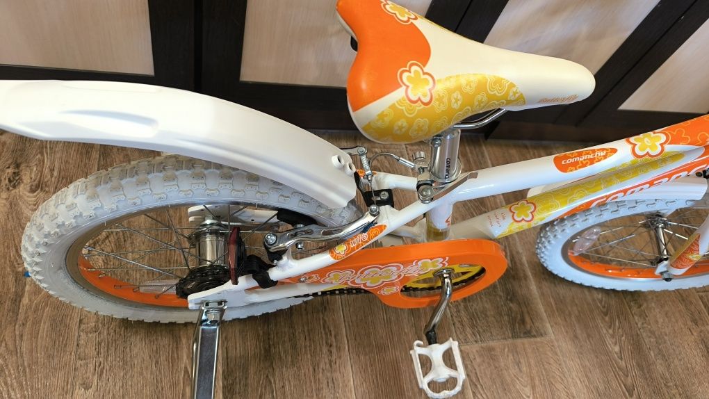 Детский велосипед Comanche Butterfly 16" алюминиевая рама