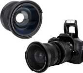 Goshyda 52mm obiektyw szerokokątny rybie oko 0,35X do Canon Nikon Sony
