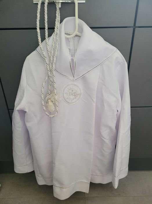 Ubranko komunijne alba niski chłopiec pkus rękawiczki