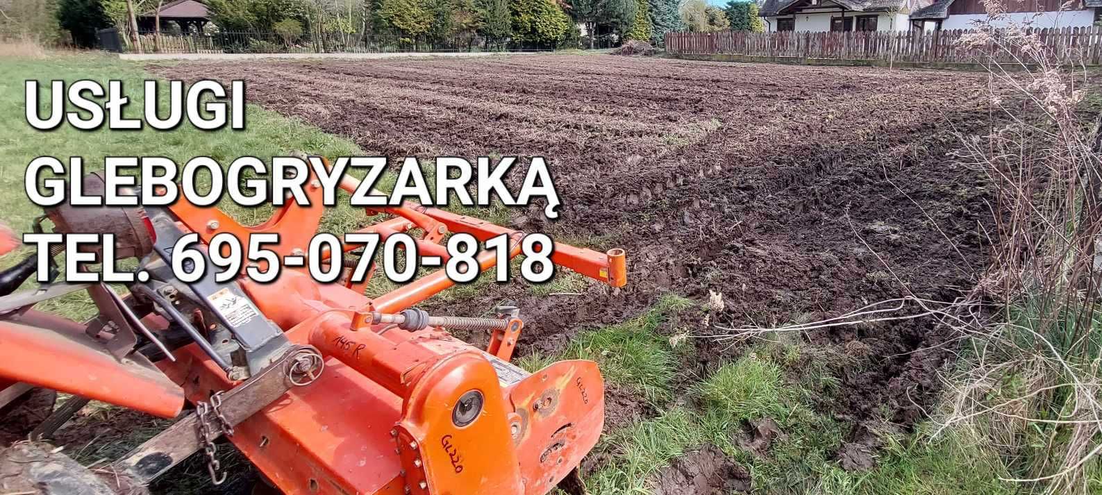 USŁUGI GLEBOGRYZARKĄ C330 Gmina Słupno, Radzanowo